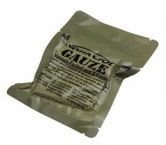 QuikClot Combat Gauze Z-fold hemostaattiside. 
