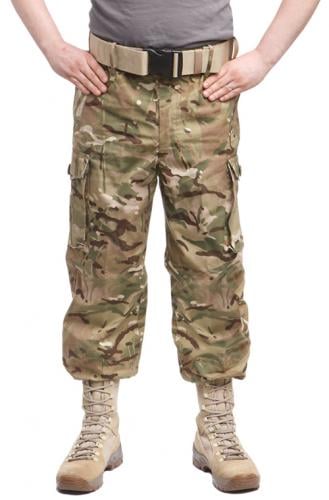 Brittiläiset CS95 Windproof Trousers, MTP, ylijäämä