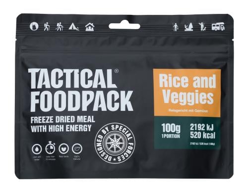 Tactical Foodpack retkiruoka, vegaaninen