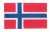 Särmä TST Norjan hihalippu, 77 x 47 mm, Täysvärinen