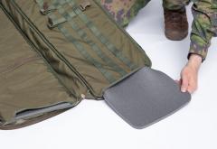 Särmä TST Kiväärilaukku. Pehmusteet saa helposti poistettua tai vaihdettua.