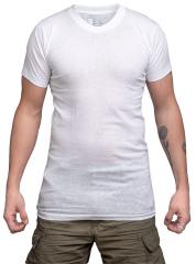 US T-paita, valkoinen, ylijäämä. 