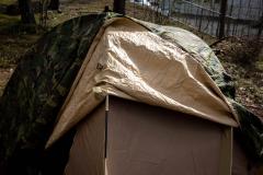 US kahden hengen teltta, Woodland, ylijäämä. 