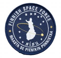 Särmä Finnish Space Force moraalimerkki, 90 mm. 