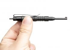Zak Tool Progrip käsirauta-avain, musta. Kätevä taskuklipsi, takalukitustappi sekä standardimallin avauspää.