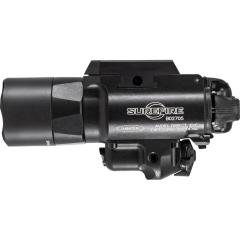 SureFire X400U-A-GN asevalo lasertähtäimellä. 