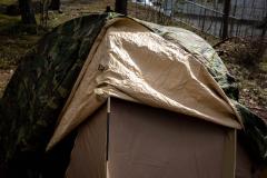 USMC Combat Tent, Woodland, ylijäämä. 