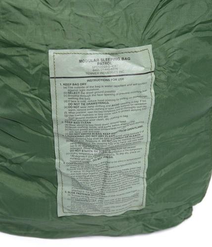 US MSS / IMSS Patrol Bag makuupussi, ylijäämä. 