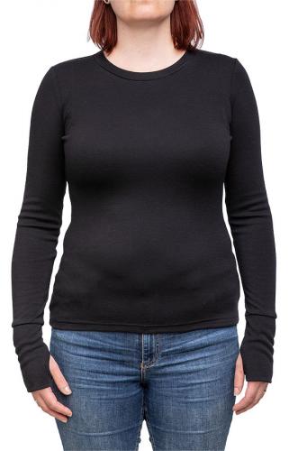 Särmä naisten merinopaita. Henkilön pituus / ry: 176 / 96 cm, paidan koko Medium.