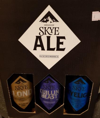 Kolmen oluen pakkaus - Skye Ale.