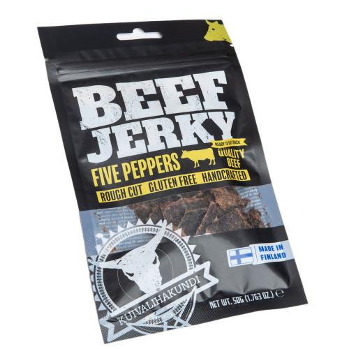 Kuivalihakundi Beef Jerky kuivaliha, 50 g. 