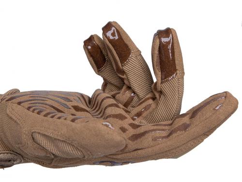 Outdoor Research Ironsight Gloves, ylijäämä. Kolmessa sormenpäässä on älyttömän tahmeat pitoalueet.