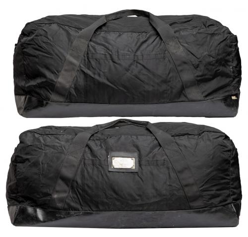 Ranskalainen keikkalaukku, 115 l, musta, ylijäämä. 