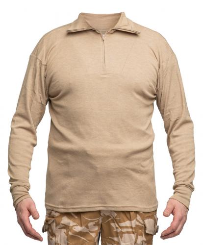 Brittiläinen Field Shirt Norgie-paita, palosuojattu, hiekanvärinen, ylijäämä