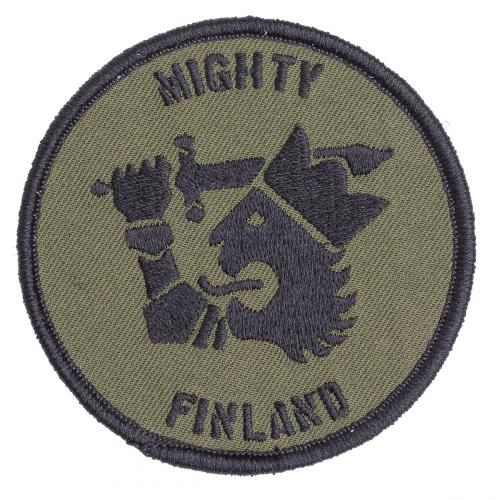 Mighty Finland moraalimerkki. 