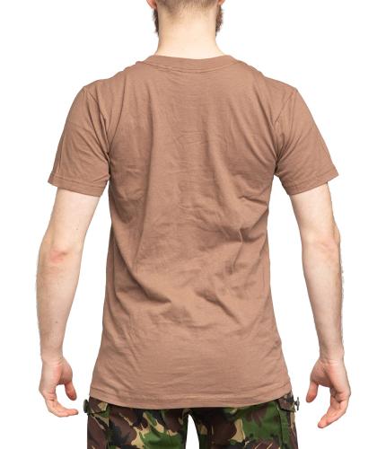 US T-paita, ruskea, ylijäämä. 