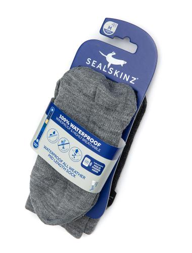 Sealskinz Waterproof All Weather Mid Sock kalvosukat. 
