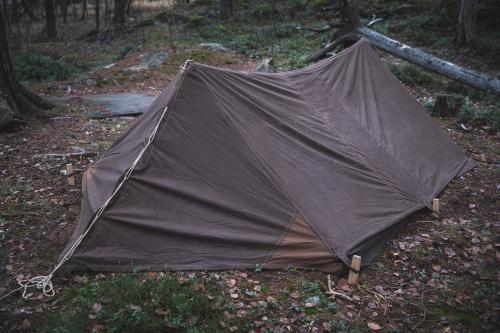 Brittiläinen 2-hengen WW2-mallin teltta, ylijäämä