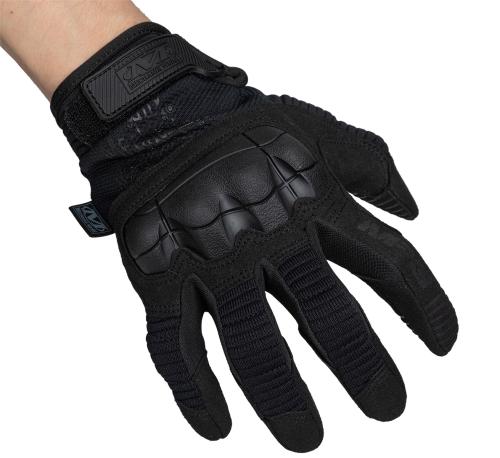 Mechanix M-Pact 3 Gloves. Yksiosainen rystyssuoja on joustava ja pehmeä.