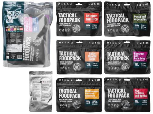 Tactical Foodpack Sixpack kenttämuonapakkaus. 