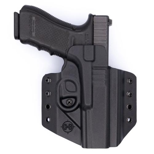 C&G Holsters Glock 17/22/47 OWB Covert Kydex pistoolikotelo. Säädettävä kitkalukitus.