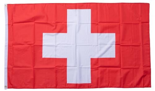 Sveitsin lippu, 150 x 90 cm. 