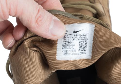 Nike SFB Jungle 8" viidakkomaiharit, uudenveroiset. Kokotietoja piisaa vähän kaikille. Eurokoot ovat normaalia pienemmät.